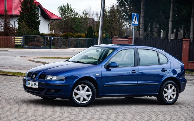 Seat Leon cena 10900 przebieg: 192000, rok produkcji 2004 z Ostrów Lubelski małe 667